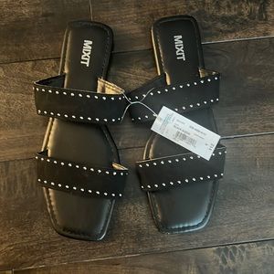 Black Mix it sandals , size 9